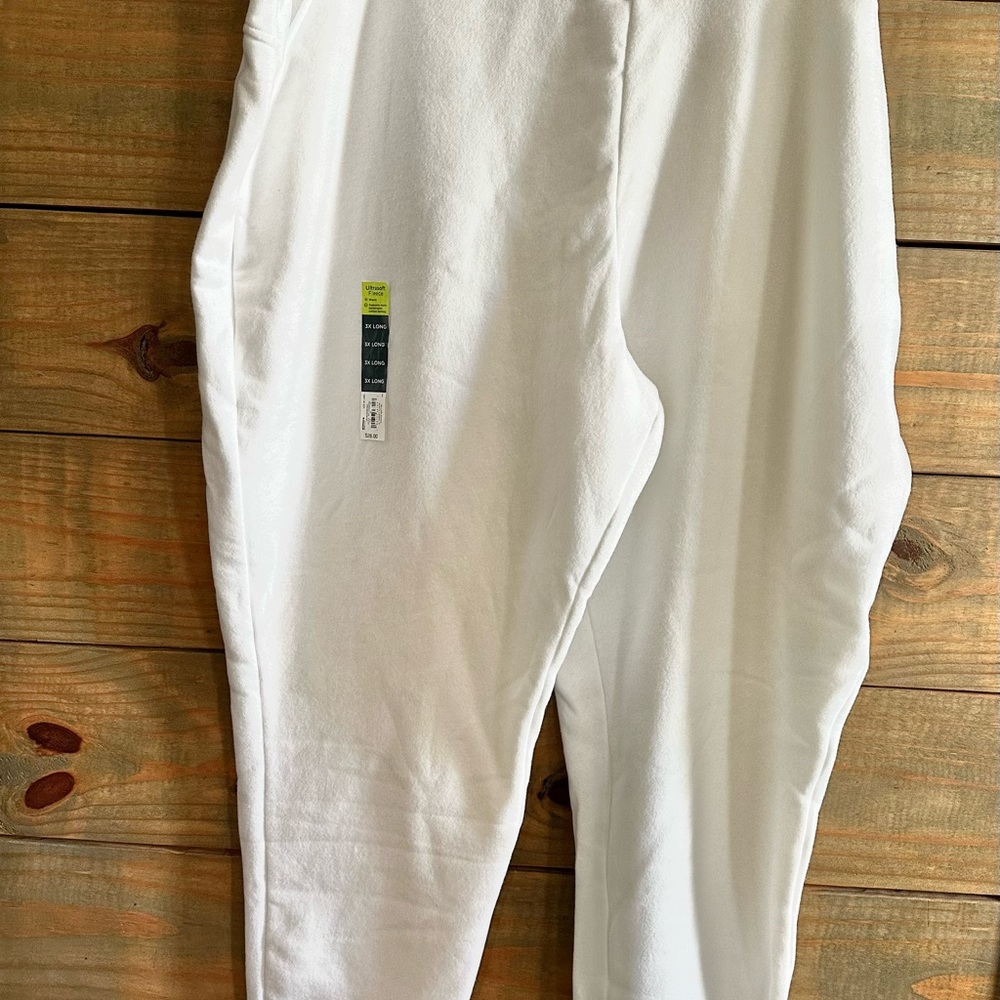 Tek Gear Ultrasoft Fleece Pants - White